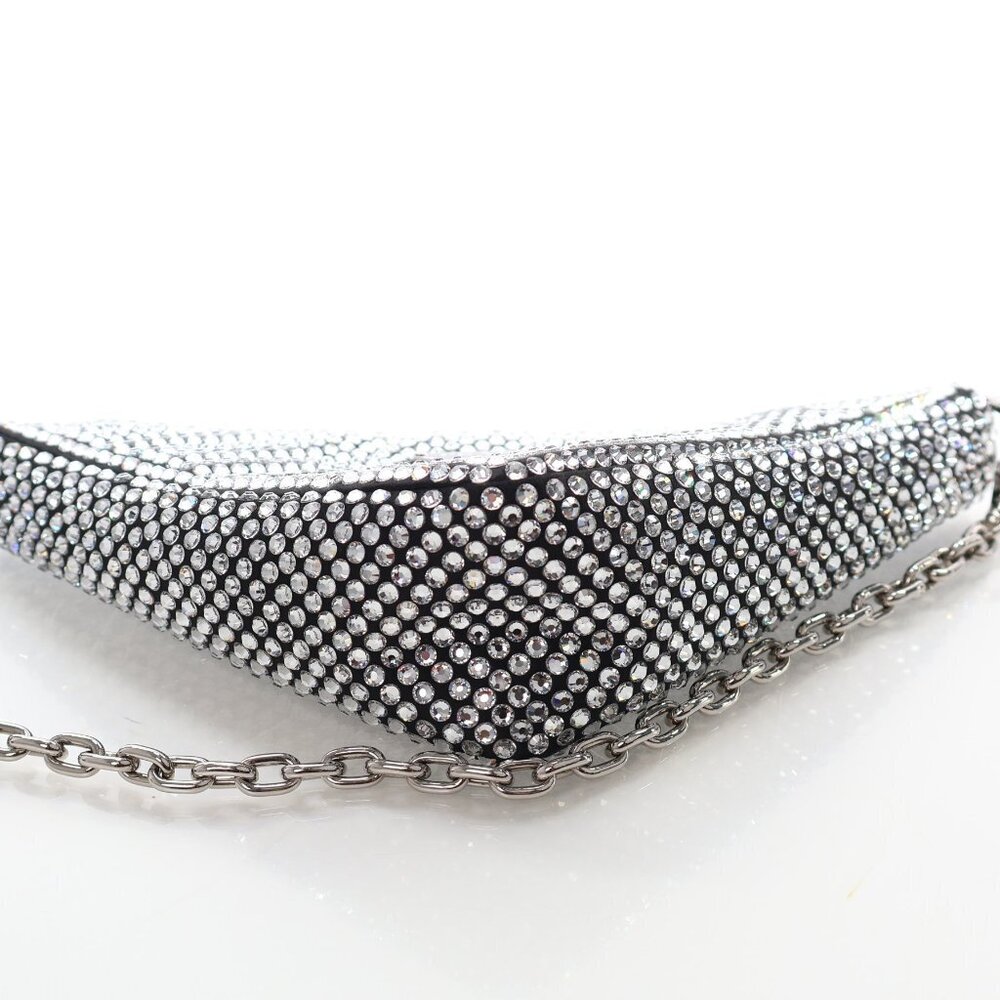 Prada Small Crystal Triangle Bag - image 5